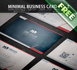 名片模板：Minimal Business Card Vol.02